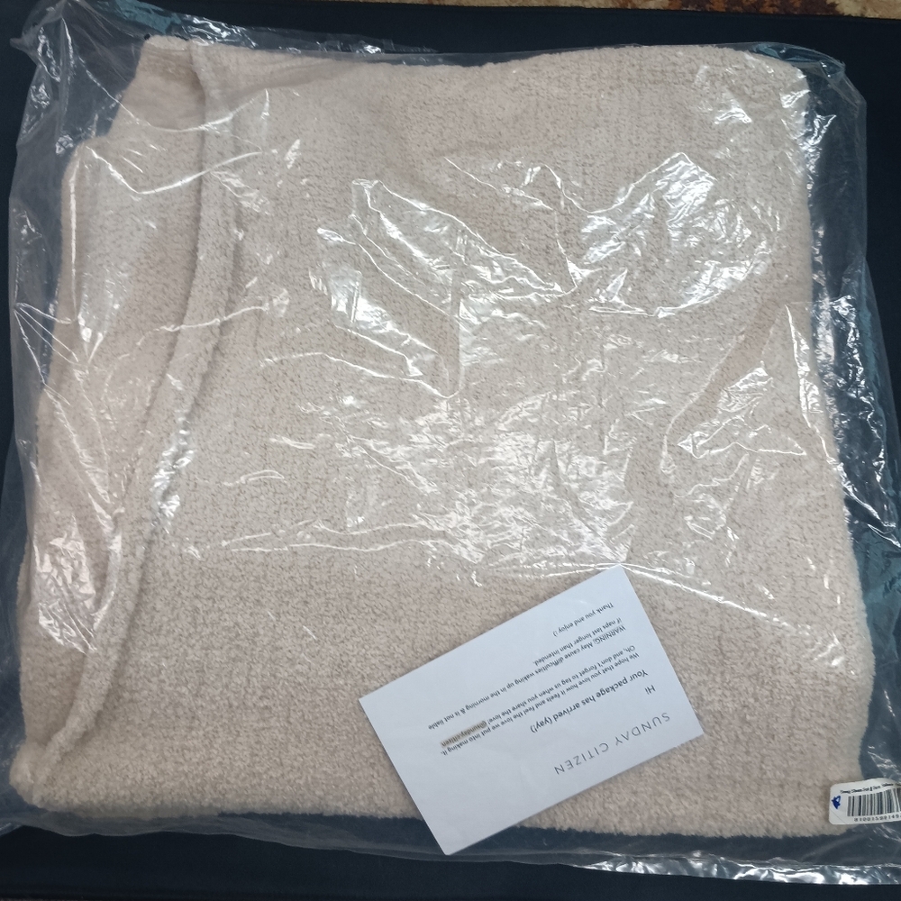 Sunday Citizen Sahara Tan Snug Pillow Sham Set King Shams Set of 2 - Picture 8 of 9